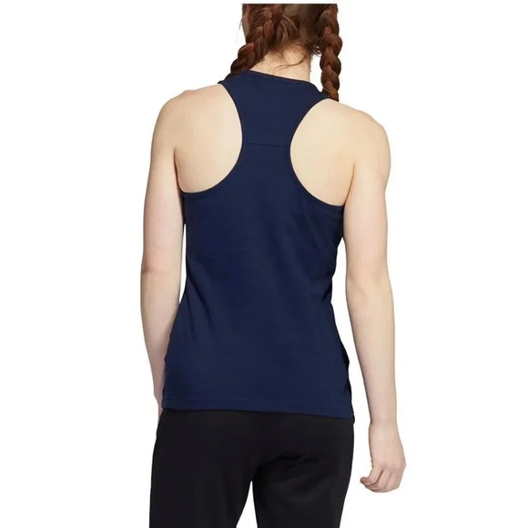 Adidas Women's Cotton Logo Americana Tank Top M Size NWT - Picture 4 of 5